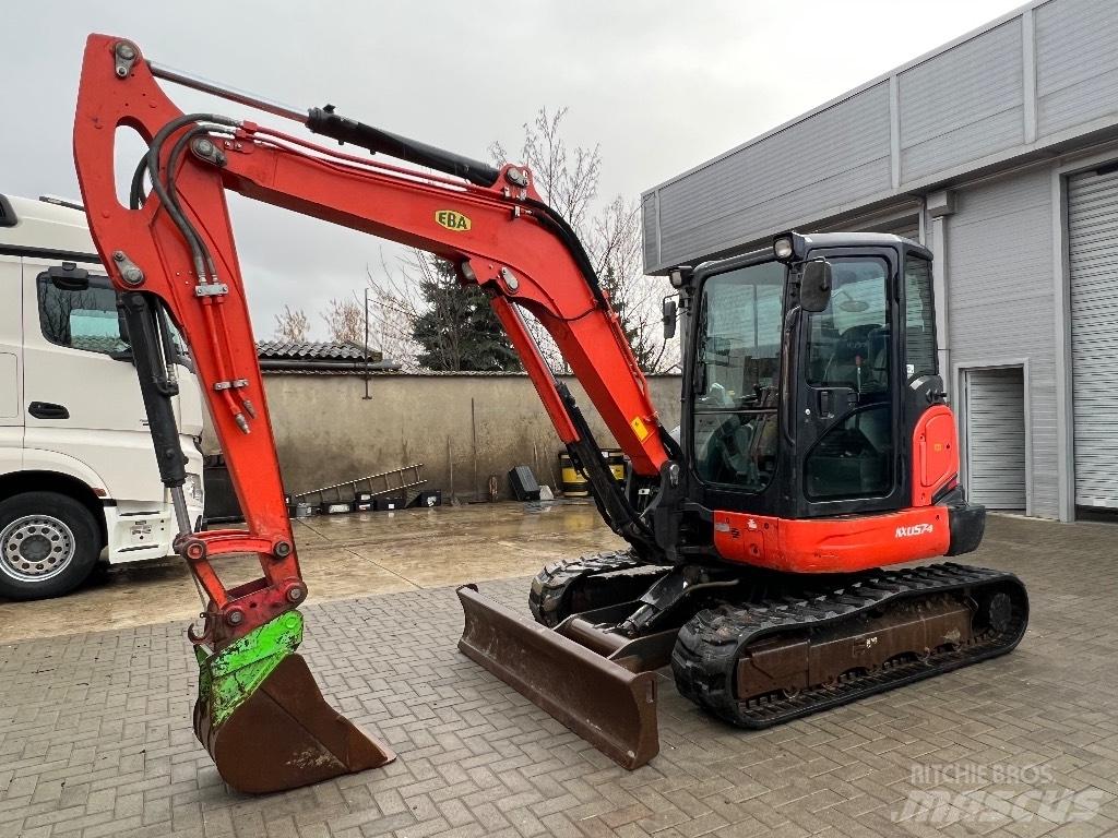 Kubota KX 057-4 小型挖土機/掘鑿機<7t(小型挖掘機)