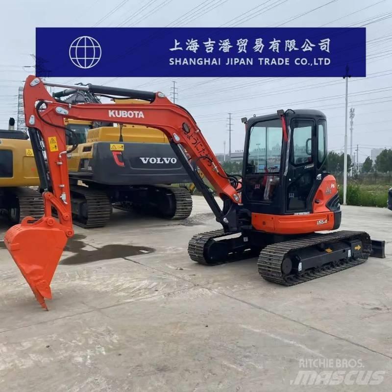 Kubota U 55-4 小型挖土機/掘鑿機<7t(小型挖掘機)