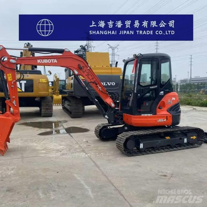 Kubota U 55-4 小型挖土機/掘鑿機<7t(小型挖掘機)