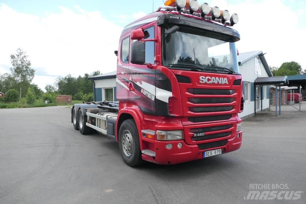 Scania R480lb6x2hsz 吊鉤式起重車