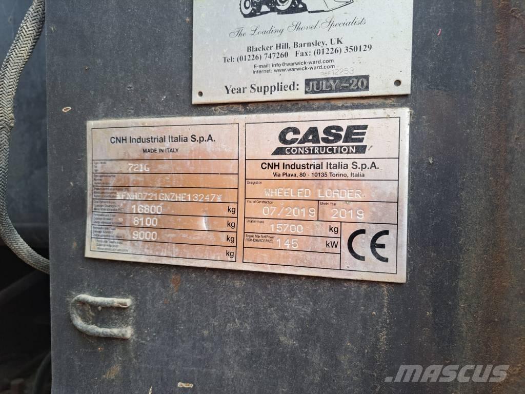 CASE 721 G 輪胎式裝載機