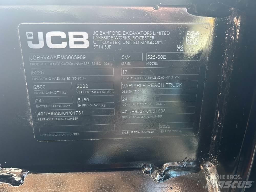 JCB 525-60 E-TECH 伸縮臂操作車
