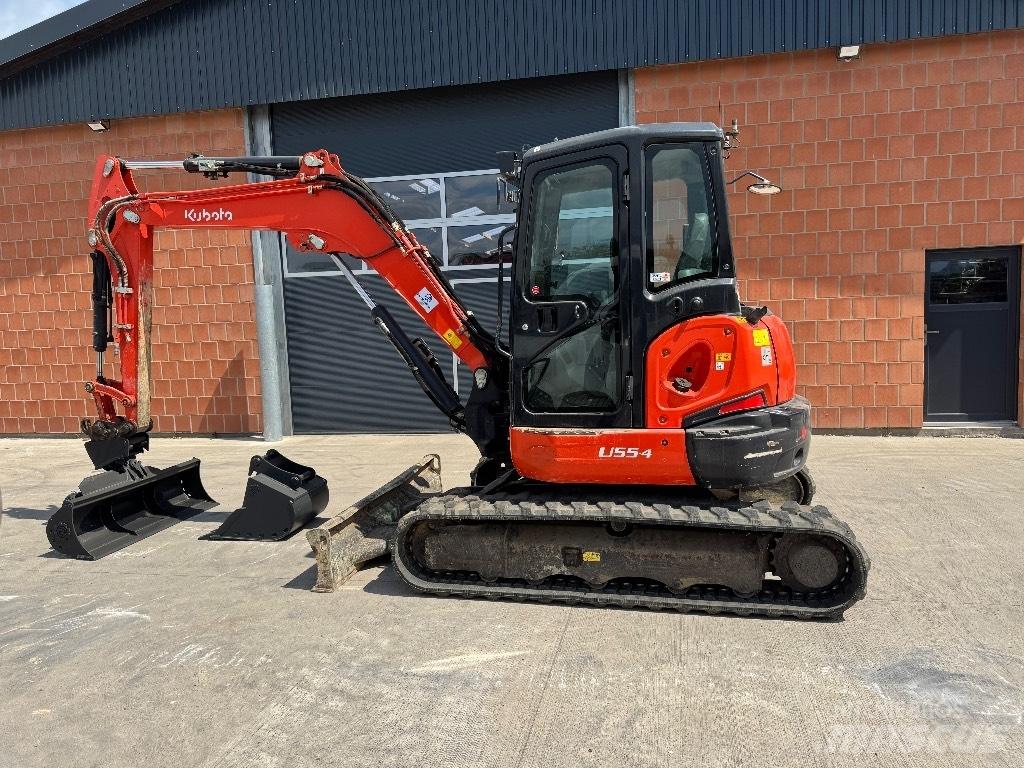 Kubota U 55-4 小型挖土機/掘鑿機<7t(小型挖掘機)