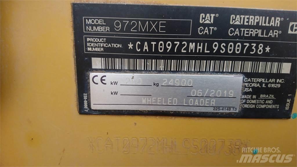 CAT 972MXE 輪胎式裝載機