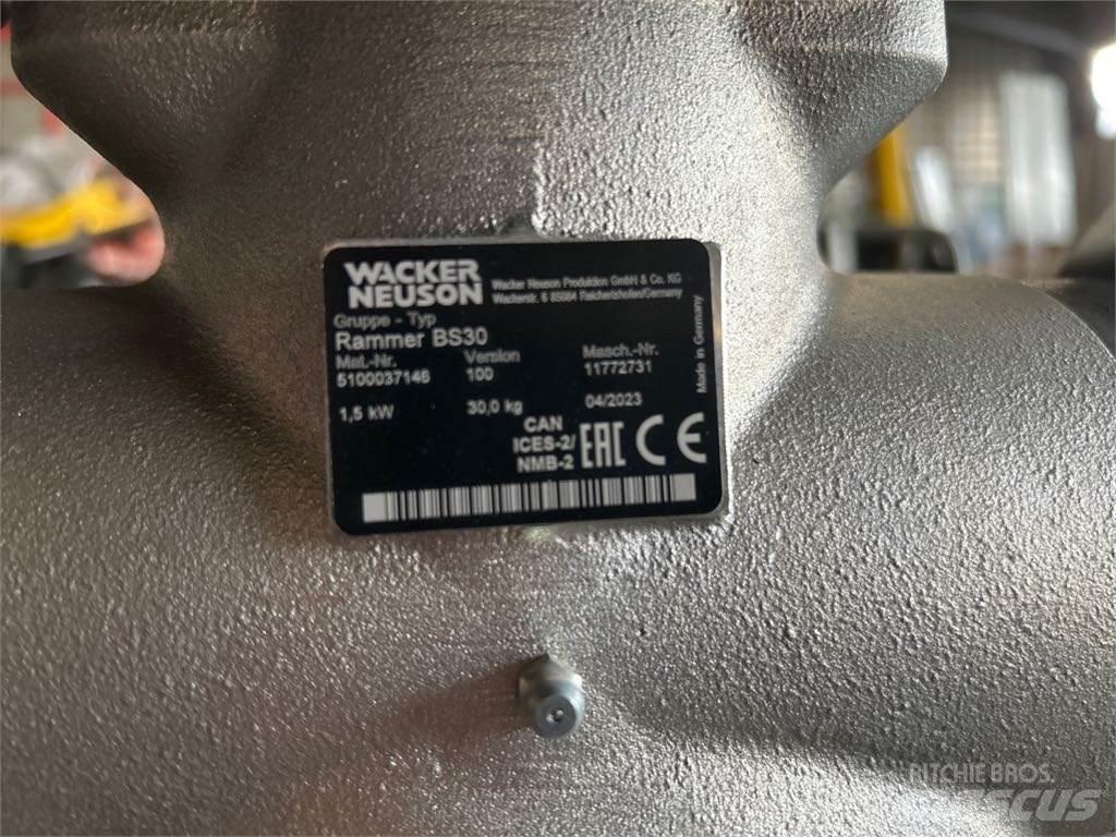 Wacker Neuson BS30 砸道機/夯實機