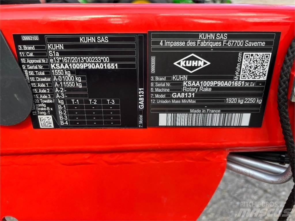 Kuhn GA 8131 收割列行機(撒布機)