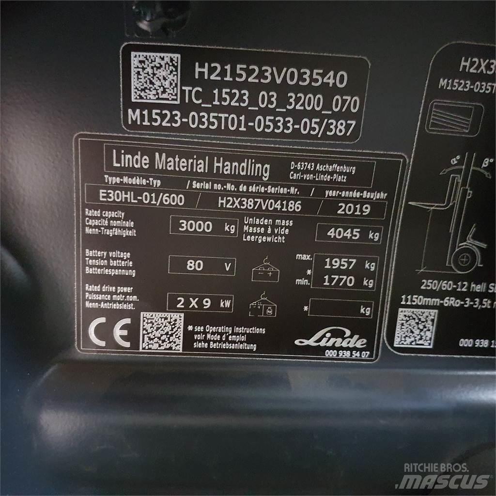 Linde #N/A 電動堆高機
