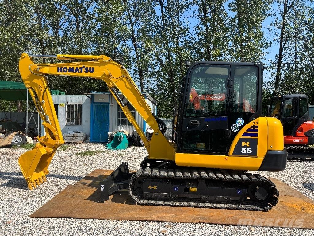 Komatsu PC 56-7 小型挖土機/掘鑿機<7t(小型挖掘機)