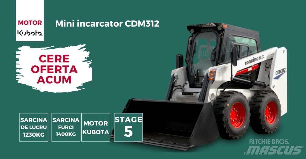 Lonking CDM312 滑移轉向裝載機