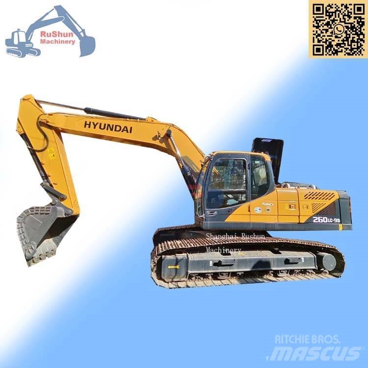 Hyundai 260 LC 履帶式 挖土機/掘鑿機/挖掘機