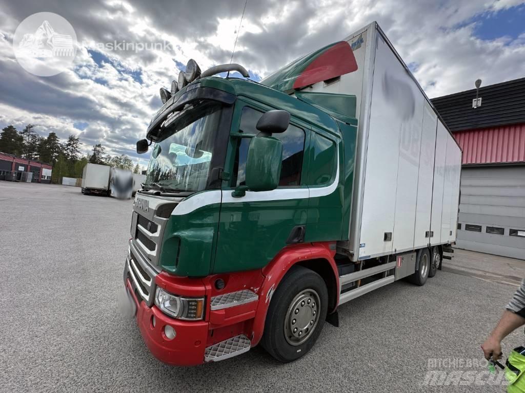 Scania P 450 LB 貨箱式卡車