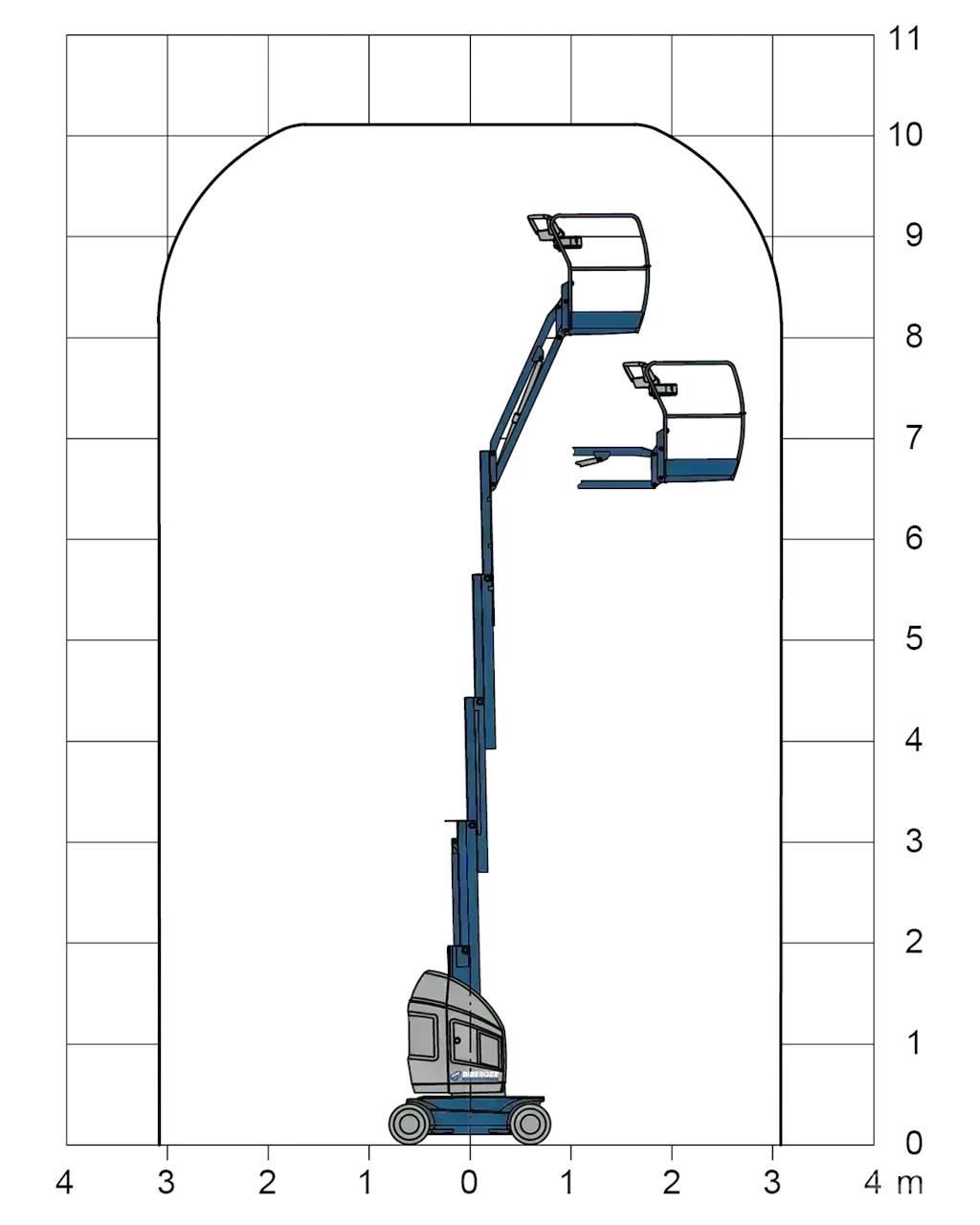JLG Toucan 10E-L 曲臂高空作業車