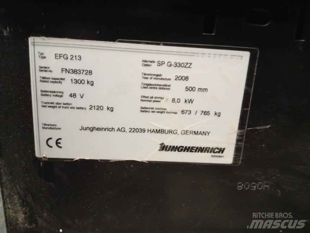 Jungheinrich EFG213 電動堆高機