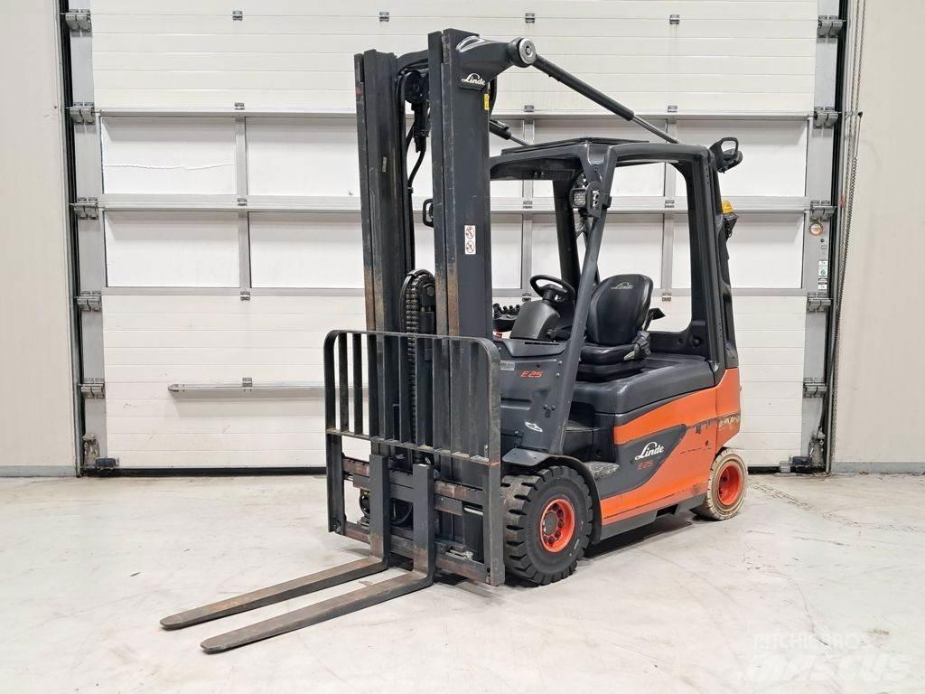 Linde E25-01 電動堆高機