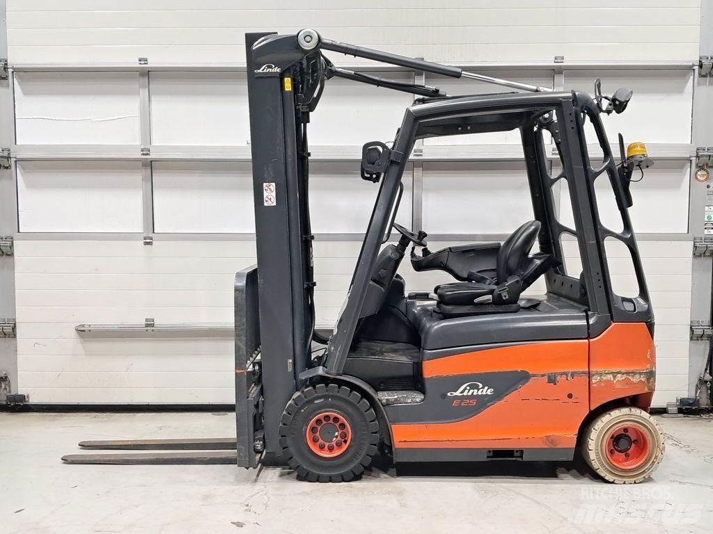 Linde E25-01 電動堆高機