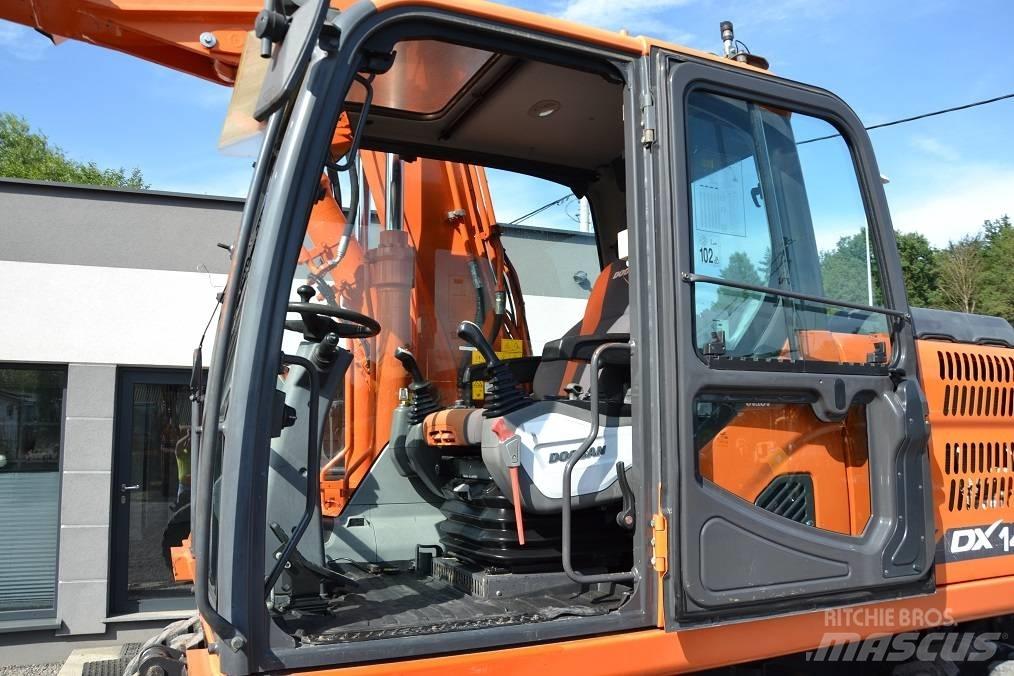 Doosan DX 140 W 旋轉式挖土機/掘鑿機/挖掘機
