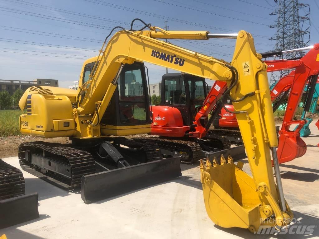 Komatsu PC 60 履帶式 挖土機/掘鑿機/挖掘機