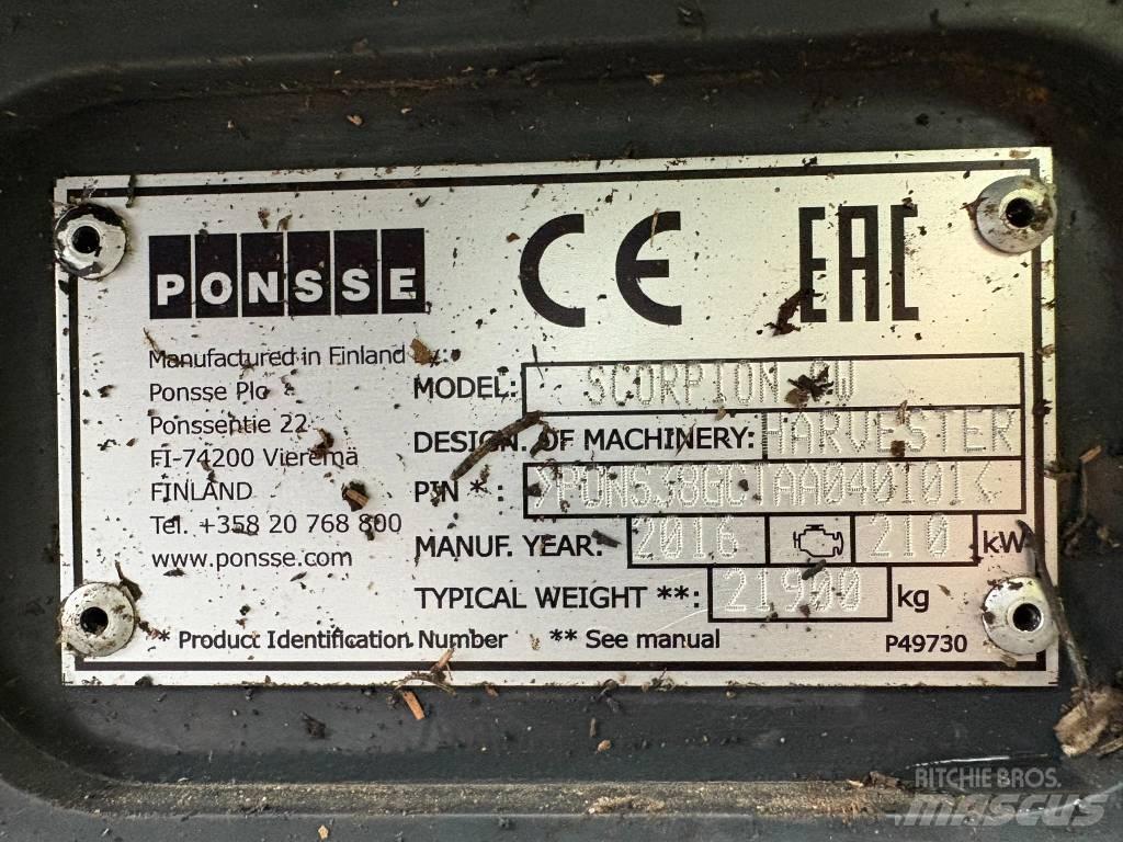 Ponsse Scorpion 收穫機