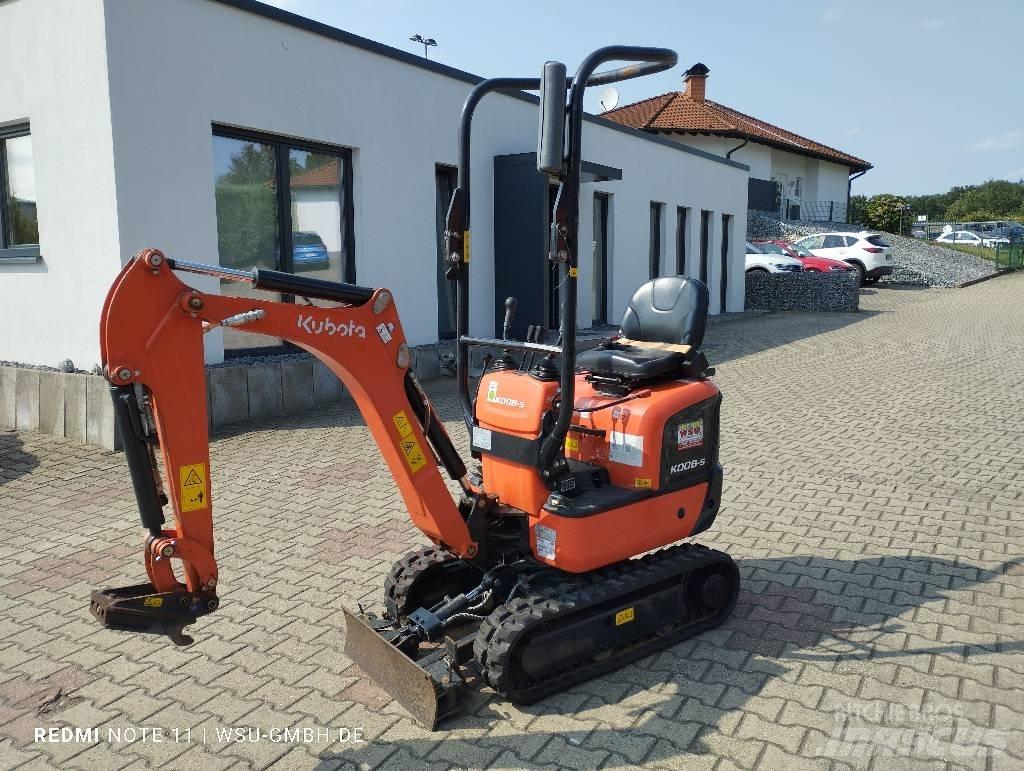 Kubota K008-5 小型挖土機/掘鑿機<7t(小型挖掘機)