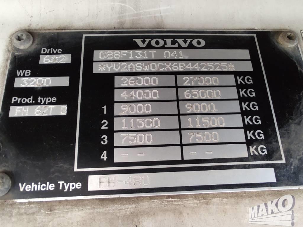 Volvo FH 13 480 曳引機組件