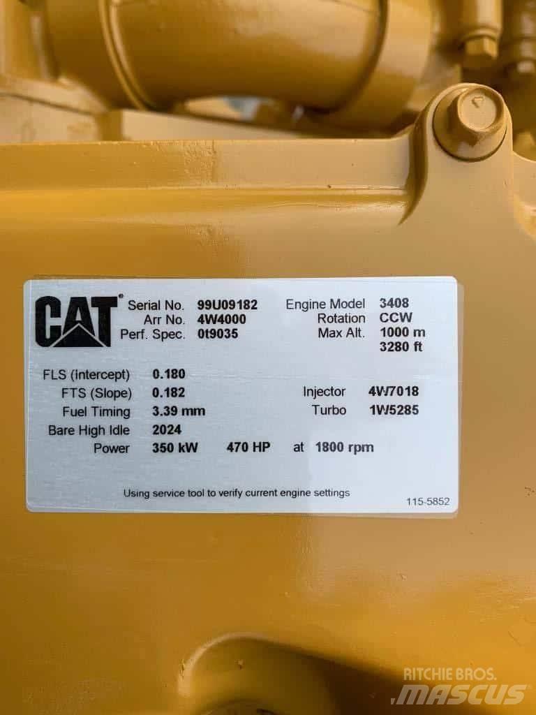 CAT 3408 DITA 船用引擎機組