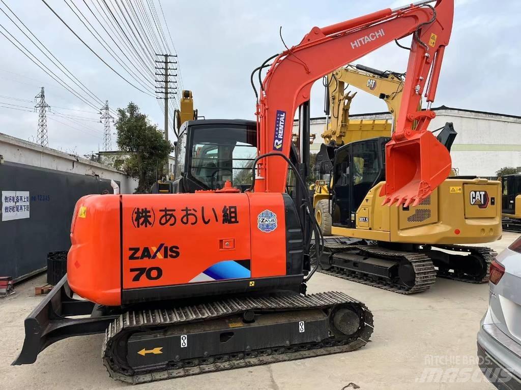 Hitachi ZX 70 小型挖土機/掘鑿機<7t(小型挖掘機)