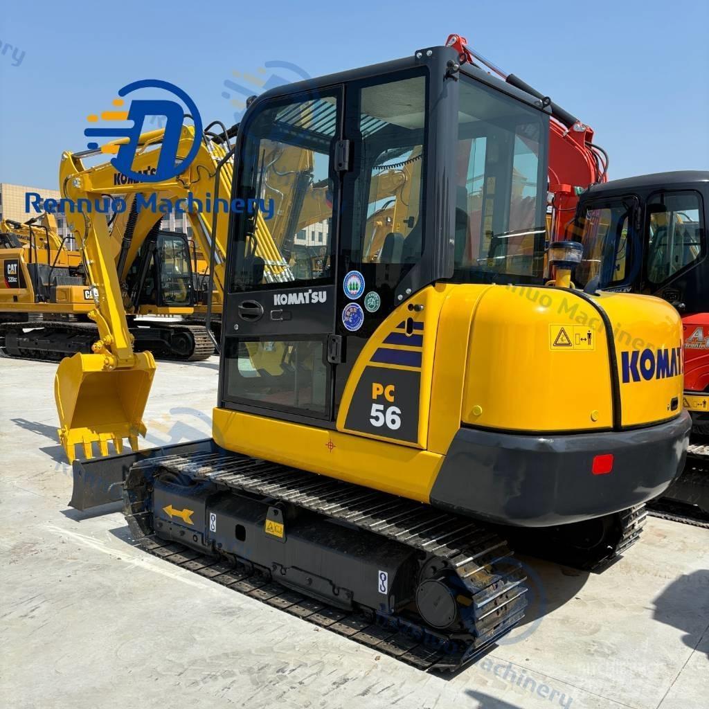 Komatsu PC 56 小型挖土機/掘鑿機<7t(小型挖掘機)