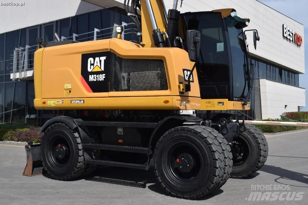 CAT M 318 F 旋轉式挖土機/掘鑿機/挖掘機