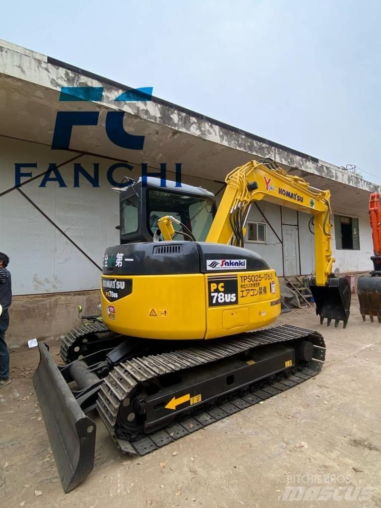 Komatsu 78US 小型挖土機/掘鑿機<7t(小型挖掘機)