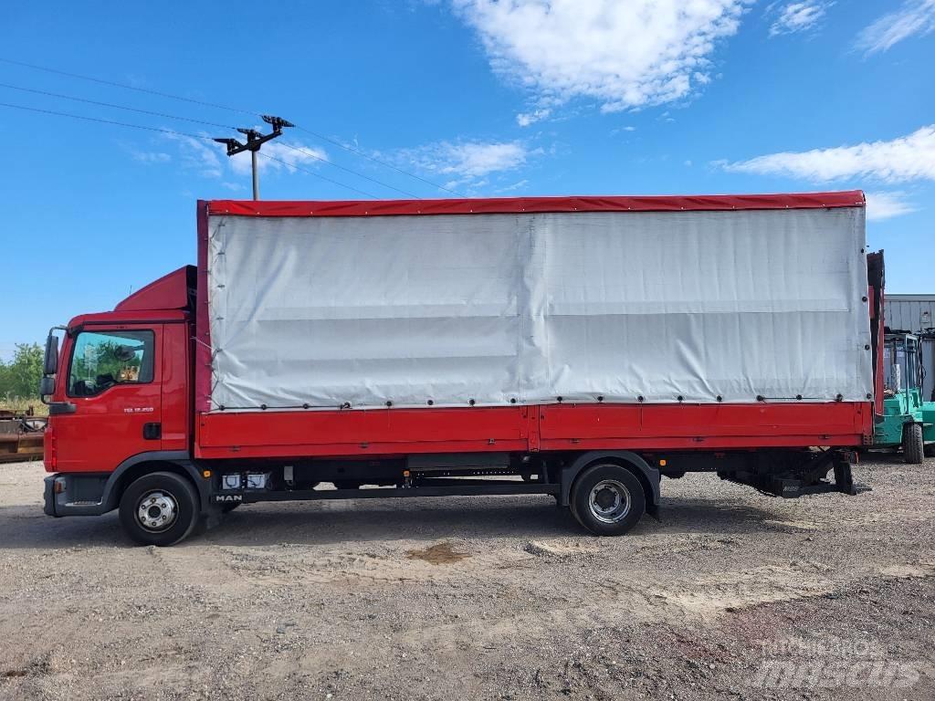 MAN 12.250 TGL 篷布卡車