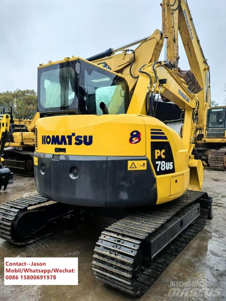 Komatsu PC 78 US-8 中型挖土機/掘鑿機/挖掘機 7t-12t