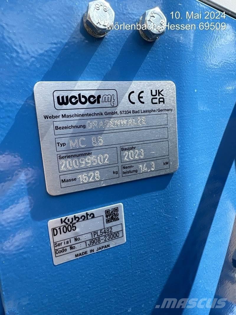 Weber MC85 滾壓機