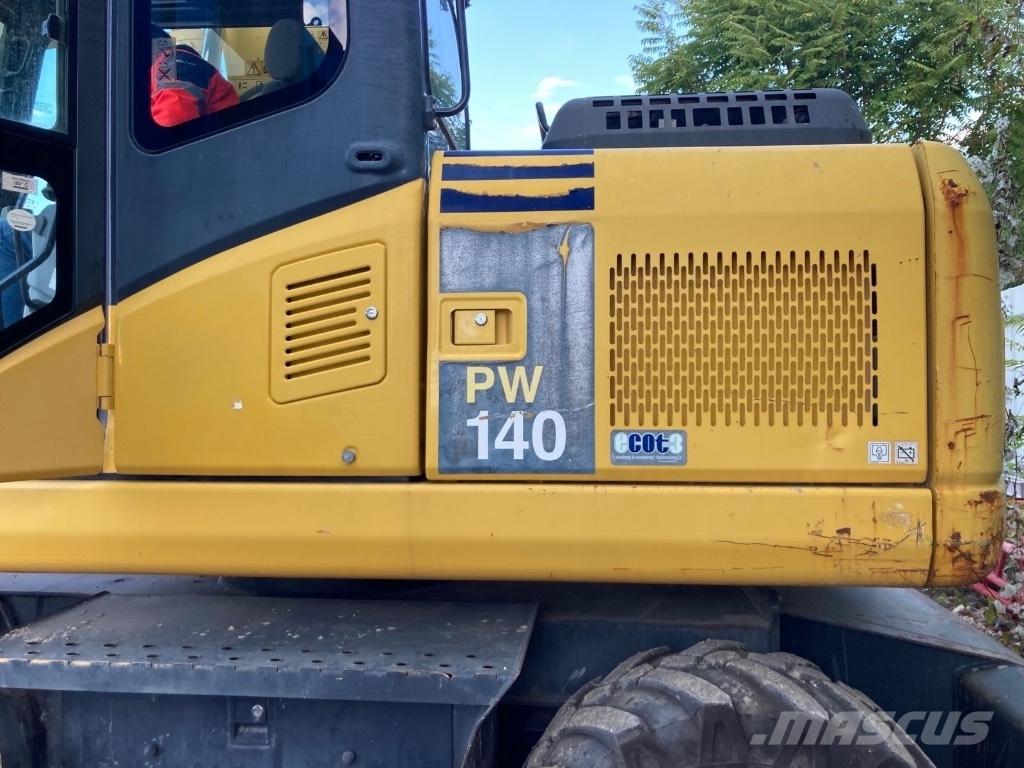 Komatsu PW 140-7 旋轉式挖土機/掘鑿機/挖掘機