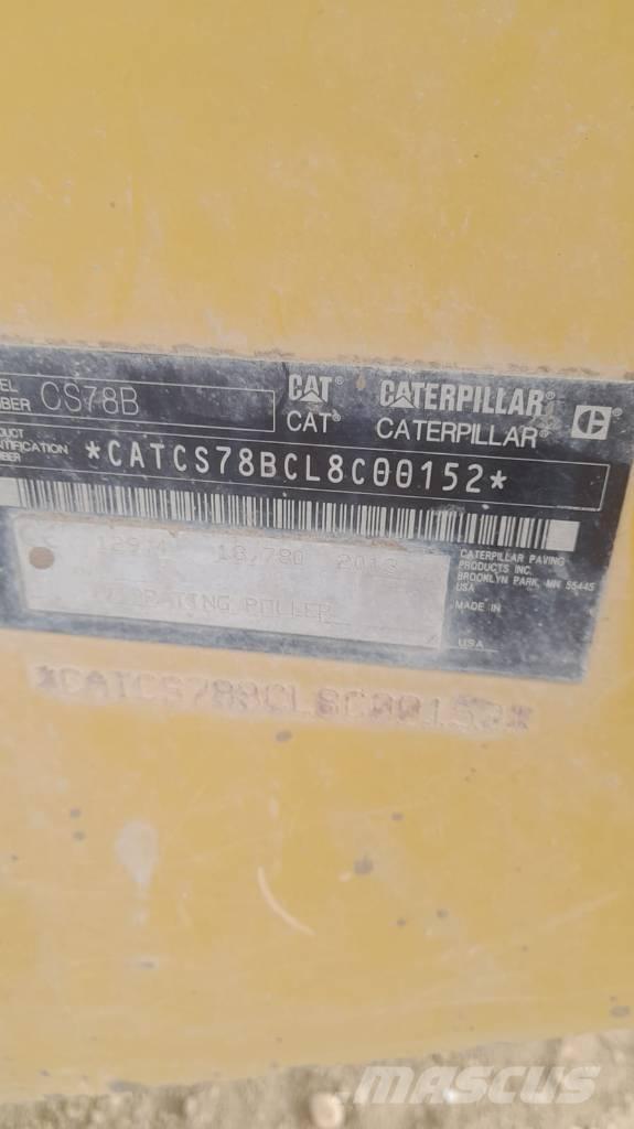 CAT CS 78 B 單輪滾壓機