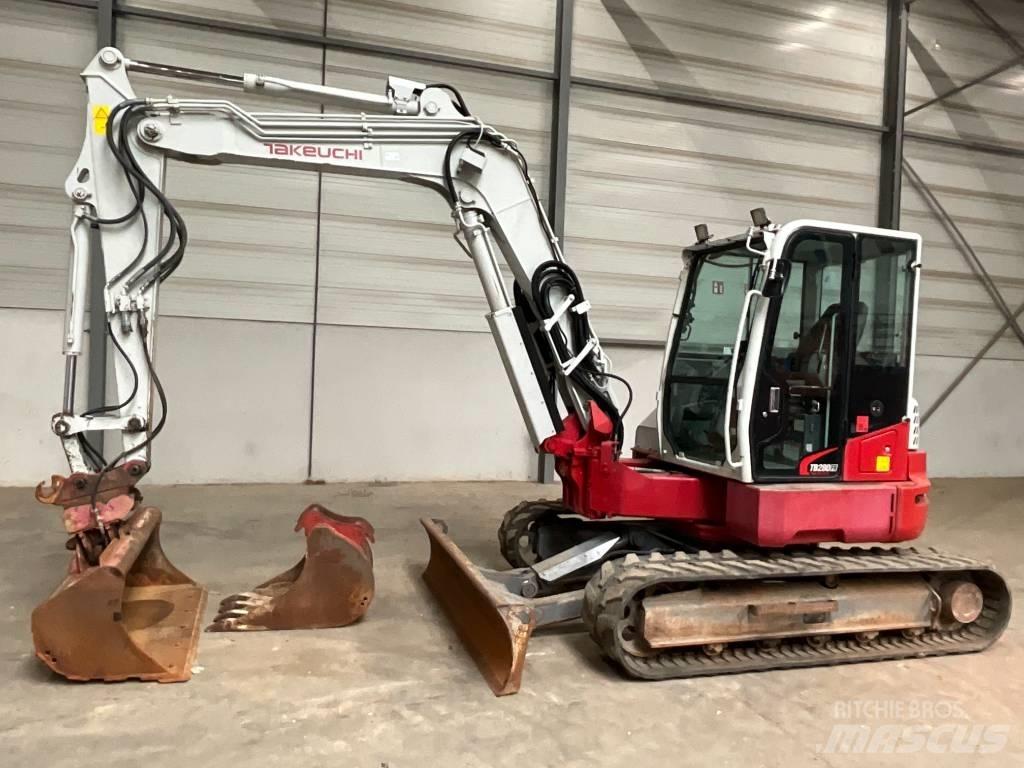Takeuchi TB 280 FR 中型挖土機/掘鑿機/挖掘機 7t-12t
