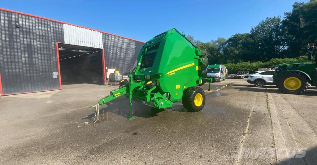 John Deere V461M 圓型牧草打包機