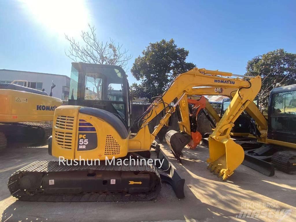 Komatsu PC 55 小型挖土機/掘鑿機<7t(小型挖掘機)