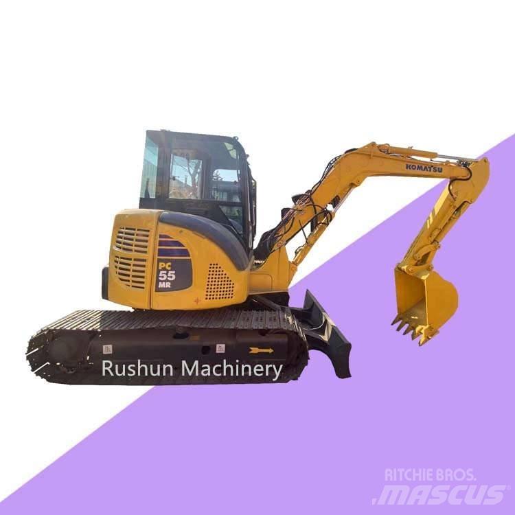Komatsu PC 55 小型挖土機/掘鑿機<7t(小型挖掘機)