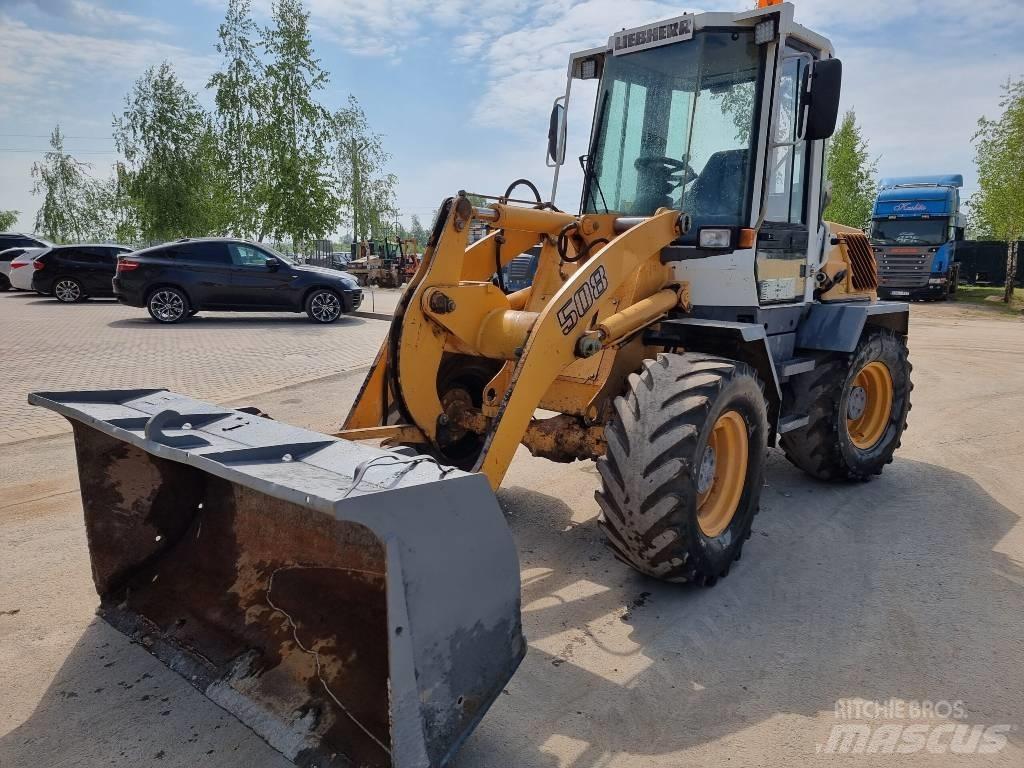 Liebherr L 508 輪胎式裝載機