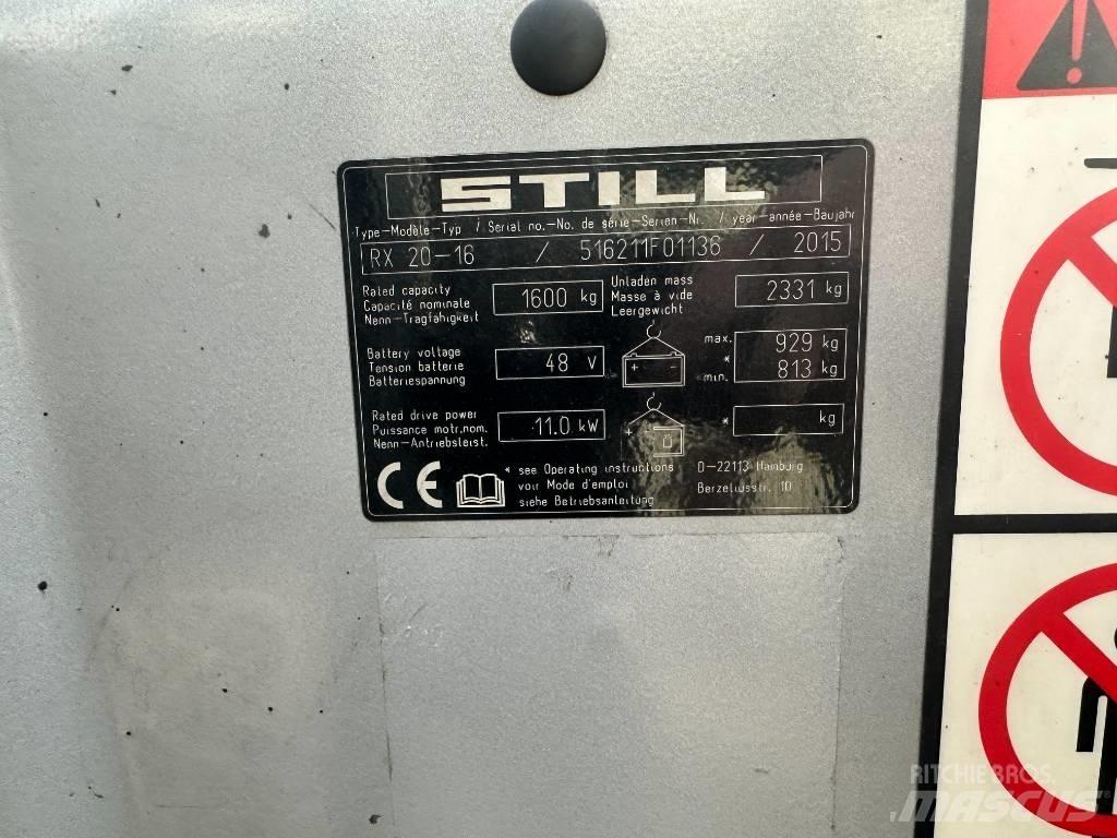 Still RX20-15 電動堆高機