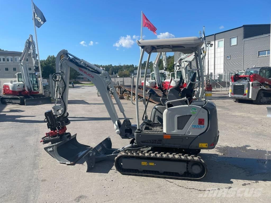 Takeuchi TB 20 E 小型挖土機/掘鑿機<7t(小型挖掘機)