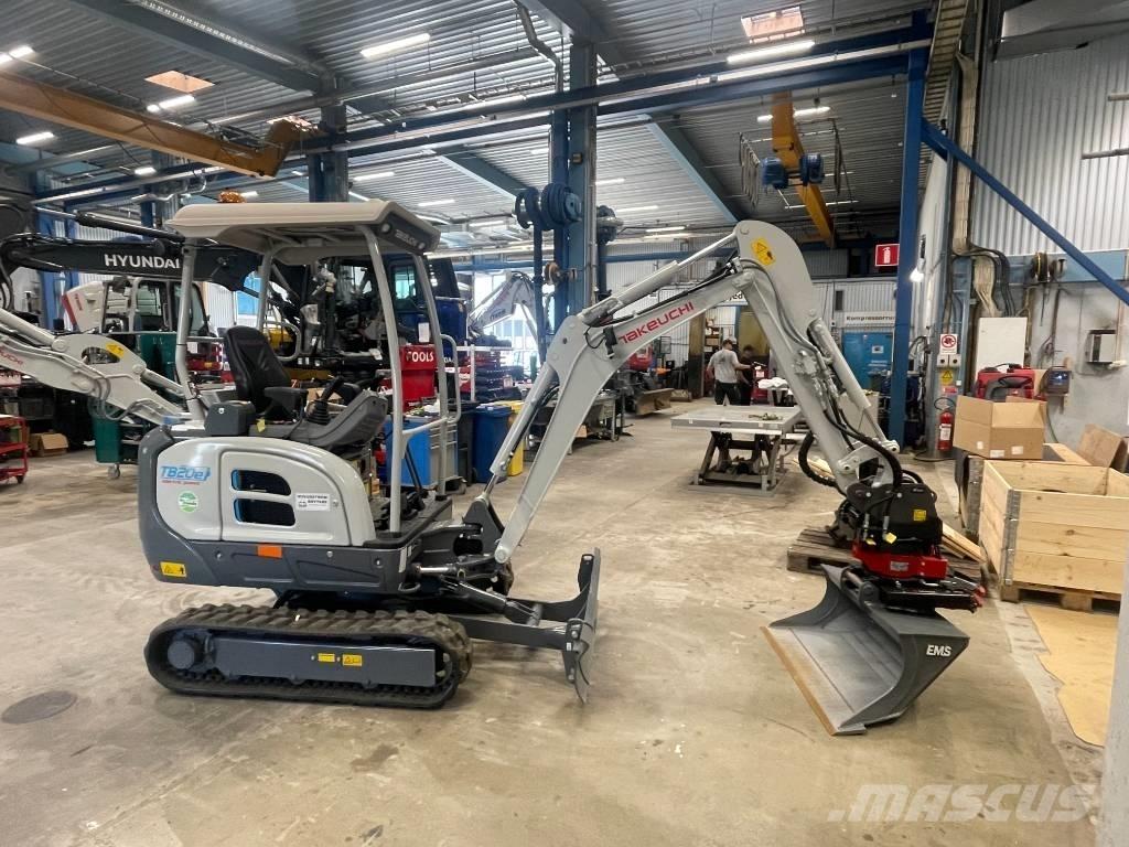 Takeuchi TB 20 E 小型挖土機/掘鑿機<7t(小型挖掘機)