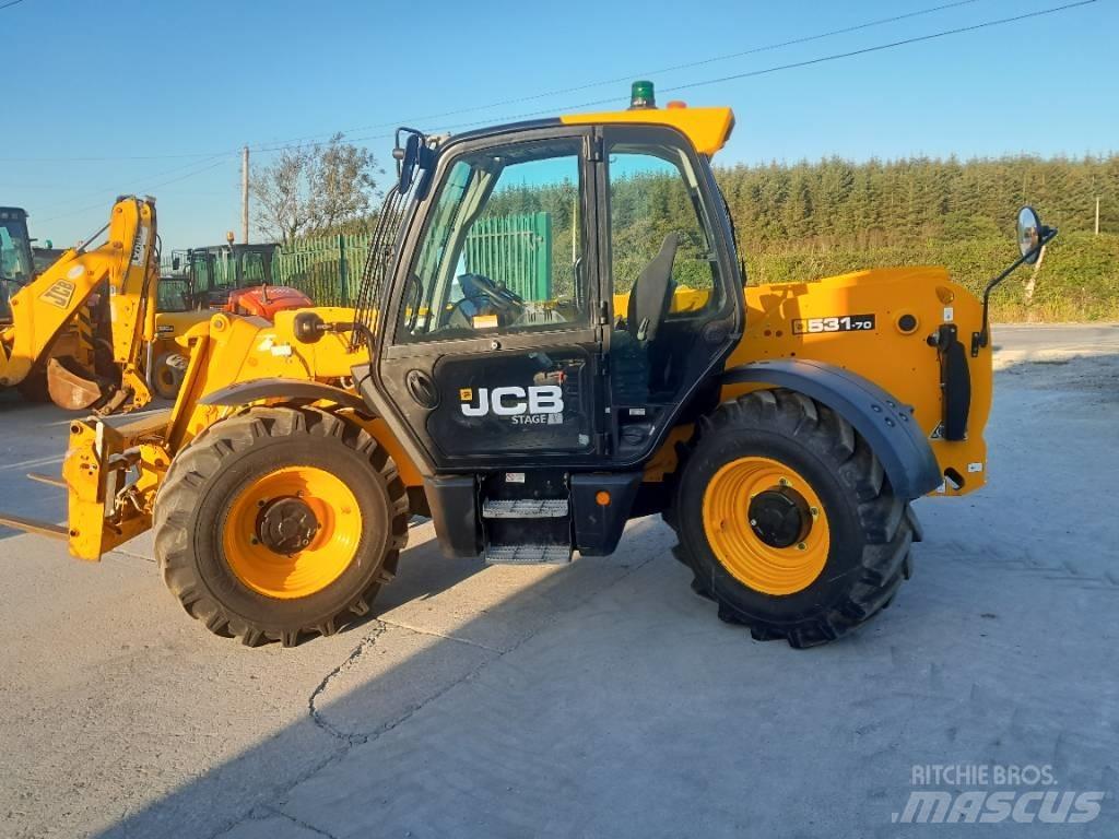 JCB 531-70 農業用伸縮臂裝載機