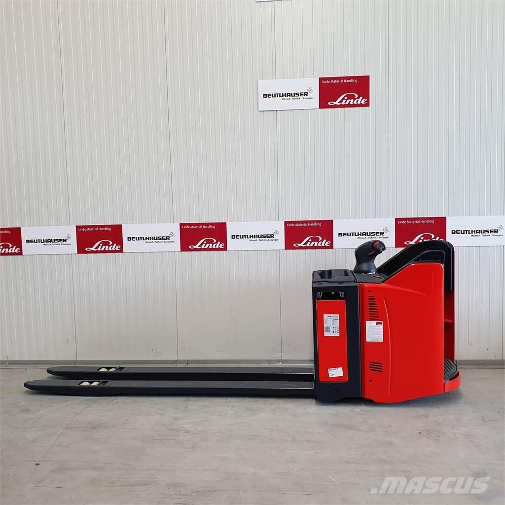 Linde T20SP lang 行走控制式堆積機