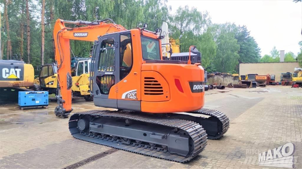 Doosan DX 140 LCR 履帶式 挖土機/掘鑿機/挖掘機