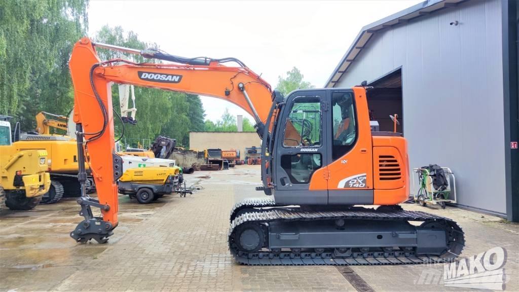 Doosan DX 140 LCR 履帶式 挖土機/掘鑿機/挖掘機