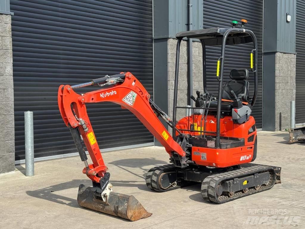 Kubota U 17-3a 小型挖土機/掘鑿機<7t(小型挖掘機)