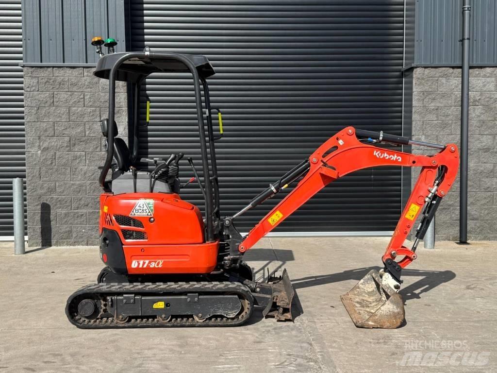Kubota U 17-3a 小型挖土機/掘鑿機<7t(小型挖掘機)