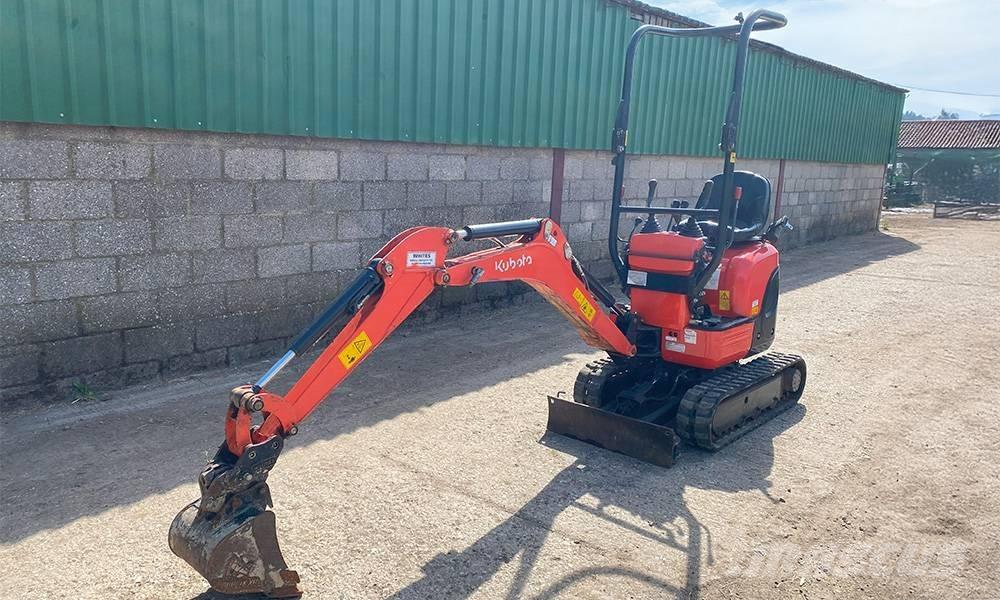 Kubota K 008-3 小型挖土機/掘鑿機<7t(小型挖掘機)