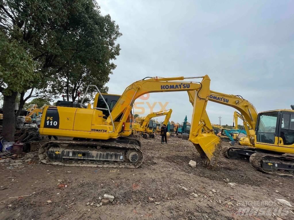 Komatsu PC 110 中型挖土機/掘鑿機/挖掘機 7t-12t